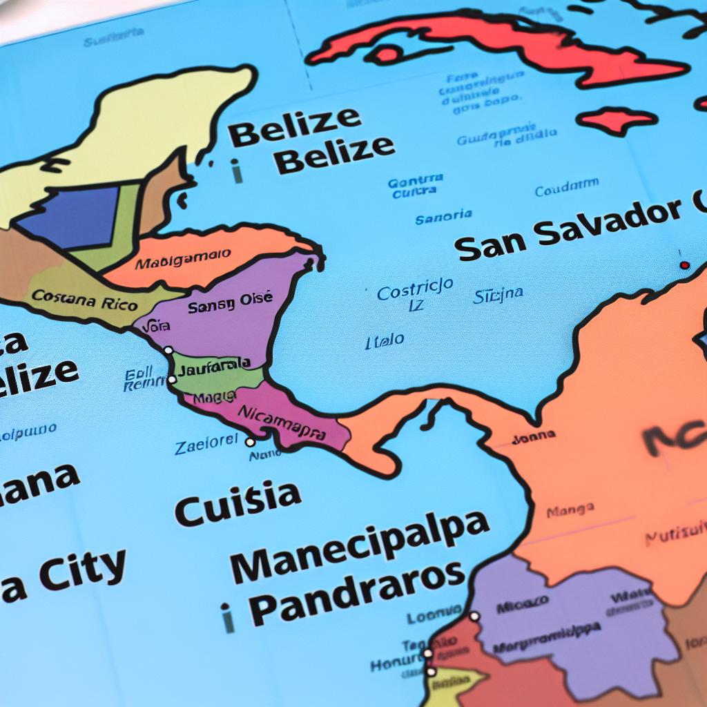 capitals of central american countries